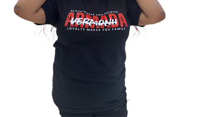 Black AV Short Sleeve Tee